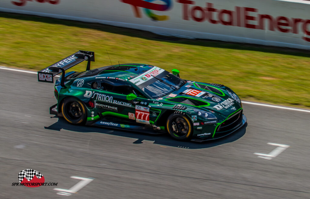 D&#039;Station Racing, Aston Martin Vantage AMR LMGT3.