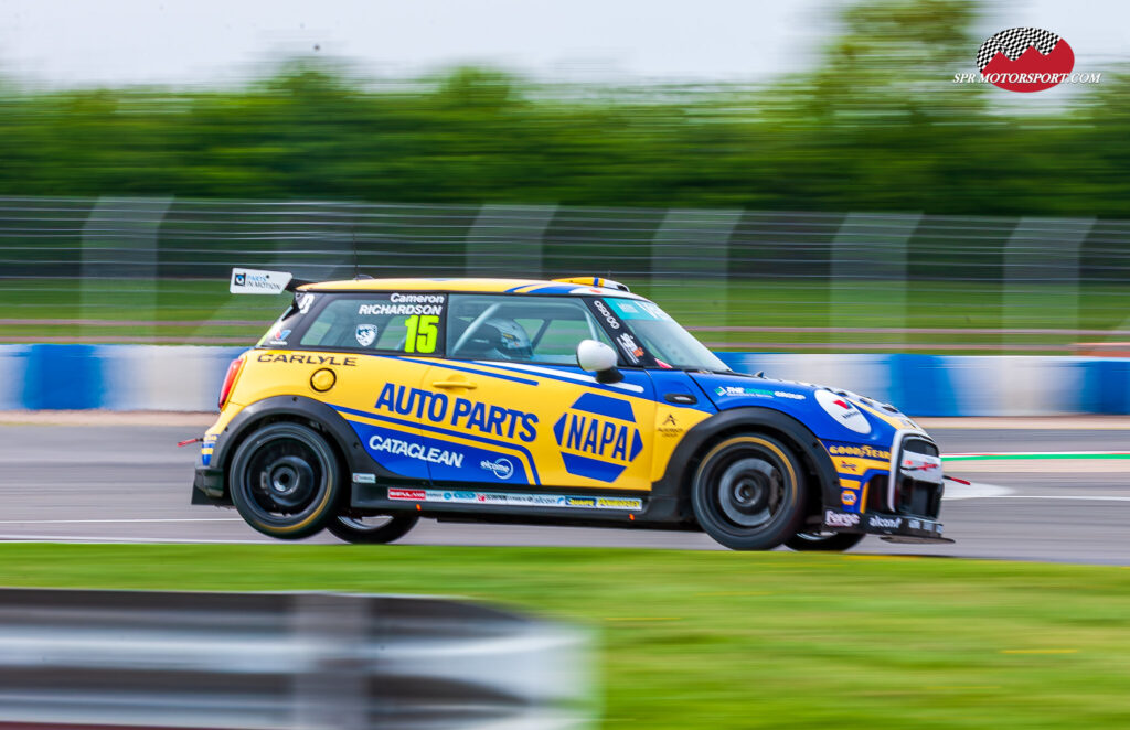 Cameron Richardson, NAPA Racing UK.