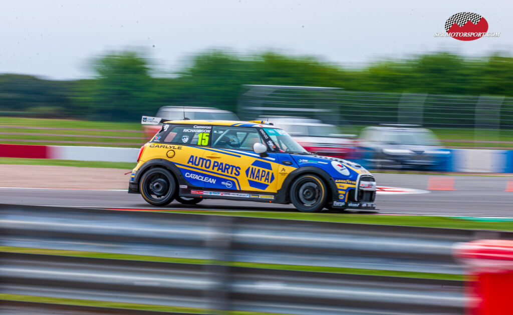 Cameron Richardson, NAPA Racing UK.